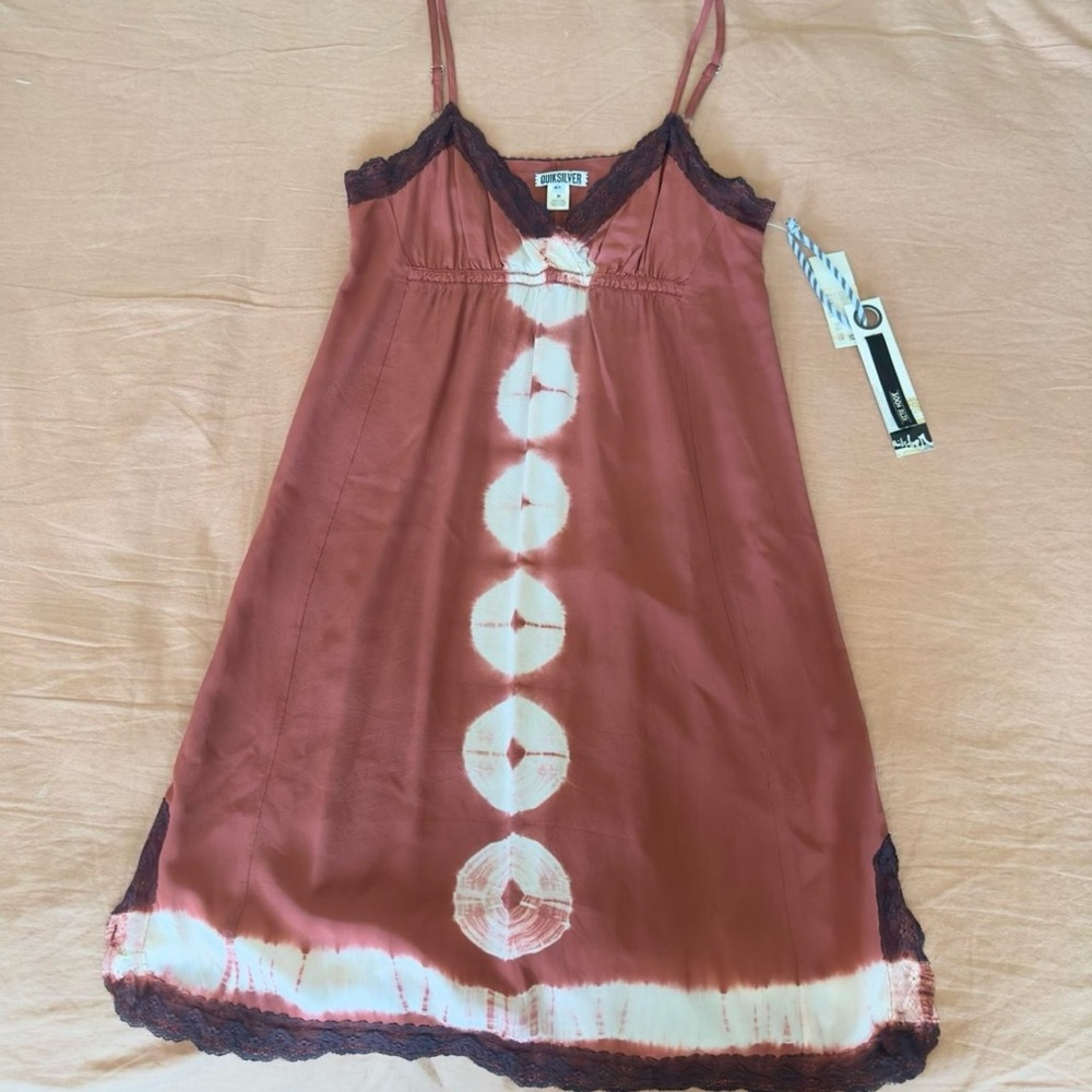 Quicksilver Y2K Silk Dress